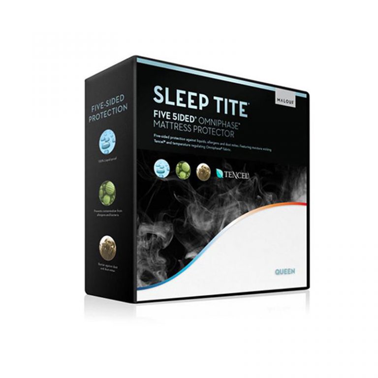 Sleep Tite Five 5ided® Mattress Protector with Tencel® + Omniphase