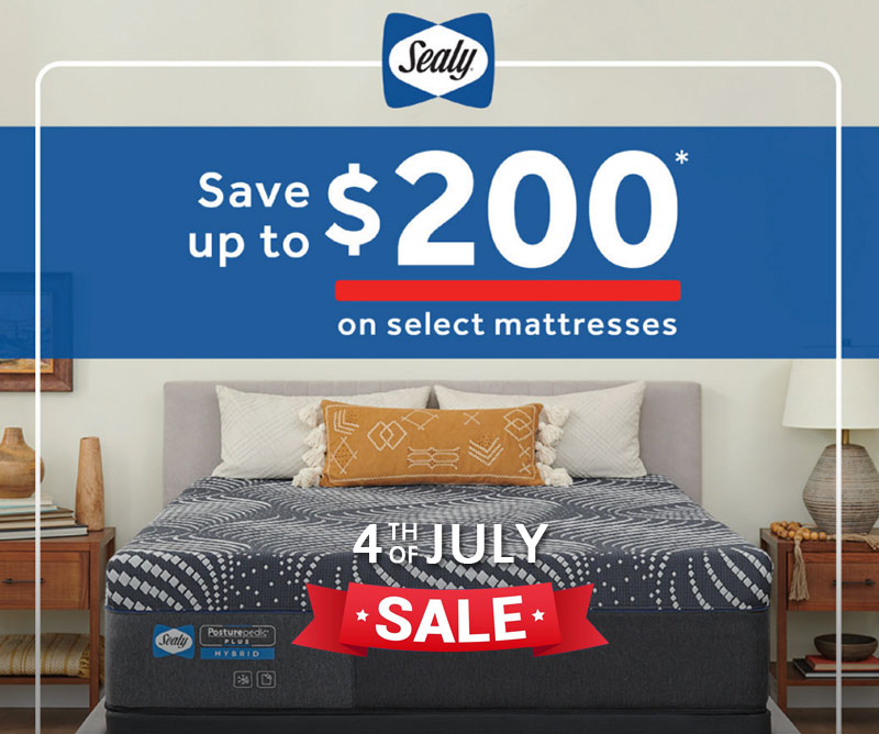 Sealy 4th of July Sale