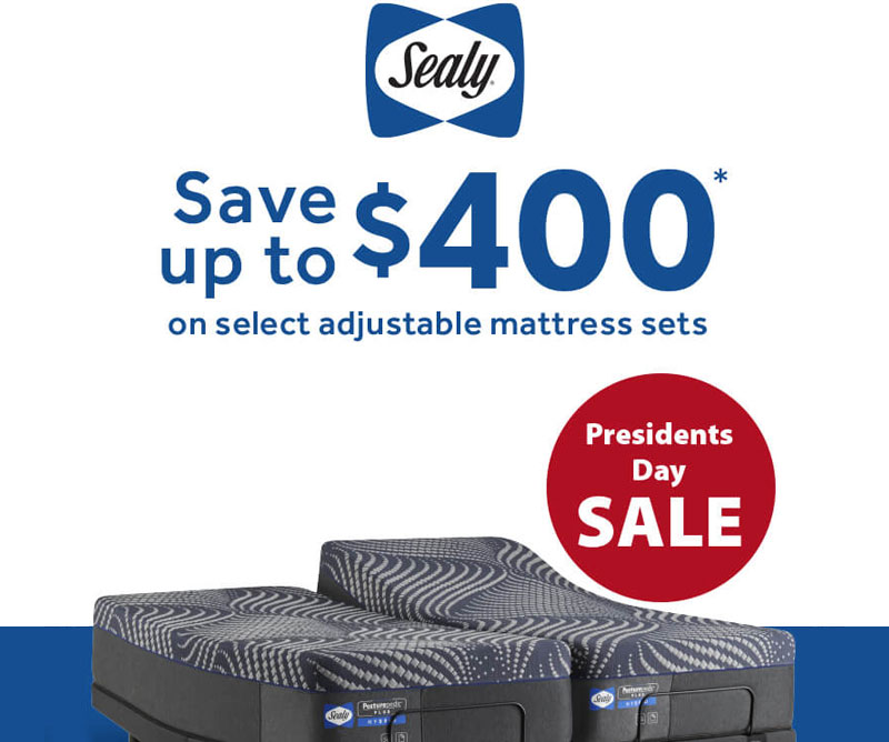 Sealy Save Up to 400