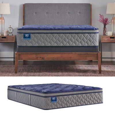 Sealy Crown Grand Jewel Euro Pillow Top Plush