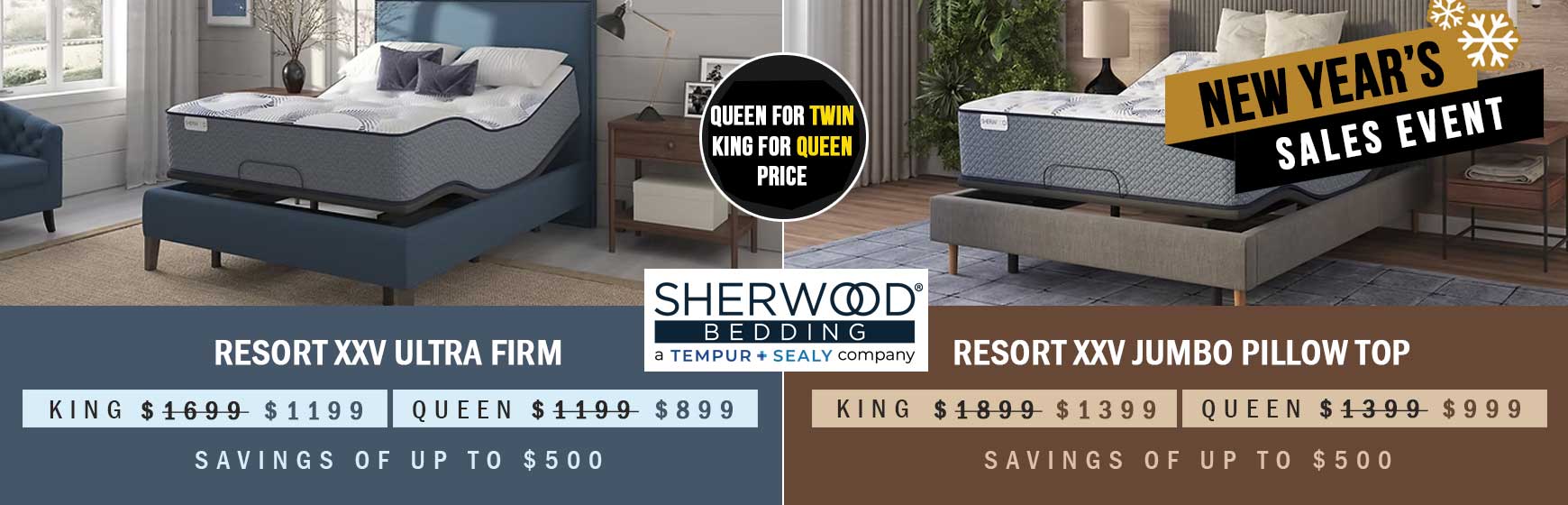 The Resort Ultra Firm and Pillowtop