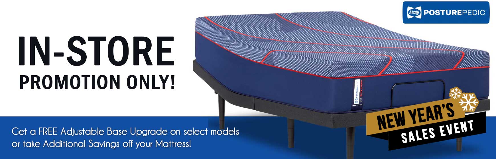 Sealy Hybrid Mattress on an Adjustable Base