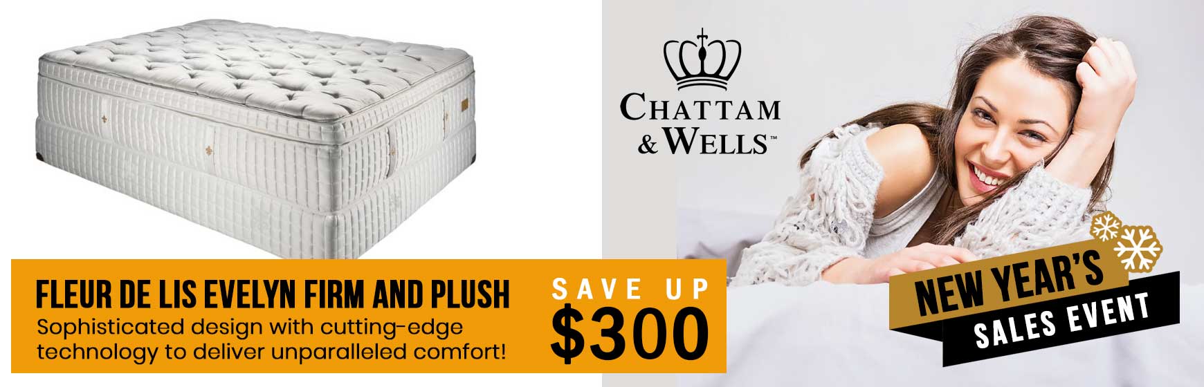 The Chattam & Wells / Fleur De Lis showing the Evelyn Firm