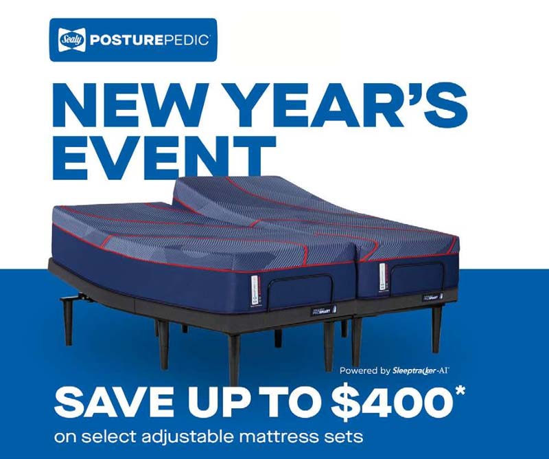 Sealy - SAVE UP TO $400 ON SELECT ADJUSTBLE MATTRESS SETS