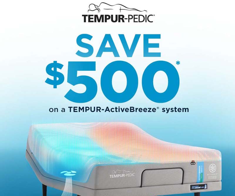 Temur-Pedic - SAVE UP TO $500 ON SELECT ADJUSTBLE MATTRESS SETS