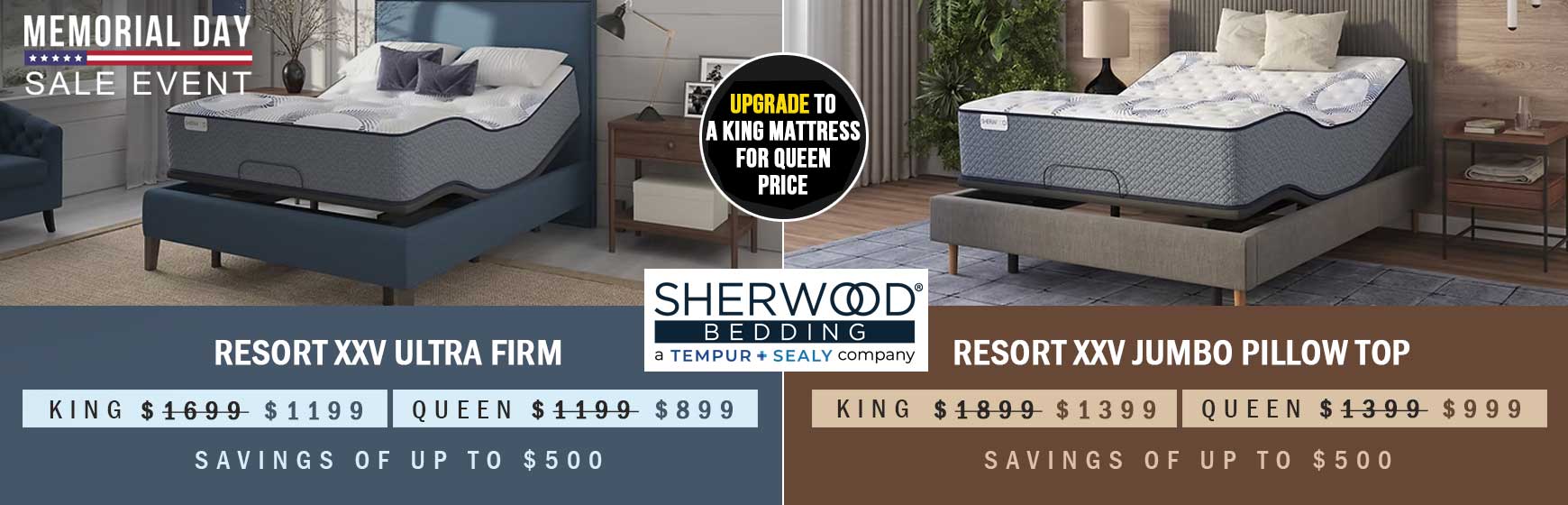 The Resort Ultra Firm and Pillowtop