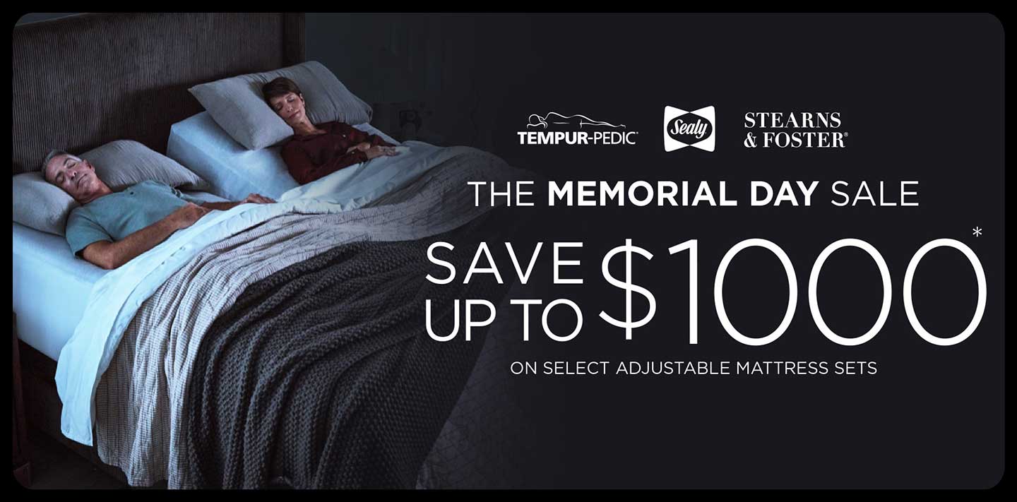 The Momorial Day sale SAVE UP TO $1000