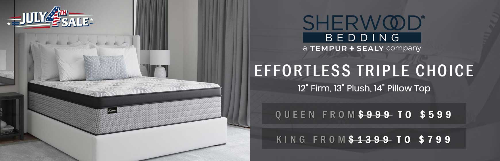 Triple Choice" 12" Firm, 13" Plush, 14" Pillow Top Triple Choice" 12" Firm, 13" Plush, 14" Pillow Top