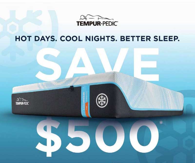 Temur-Pedic - SAVE UP TO $500 ON SELECT ADJUSTBLE MATTRESS SETS