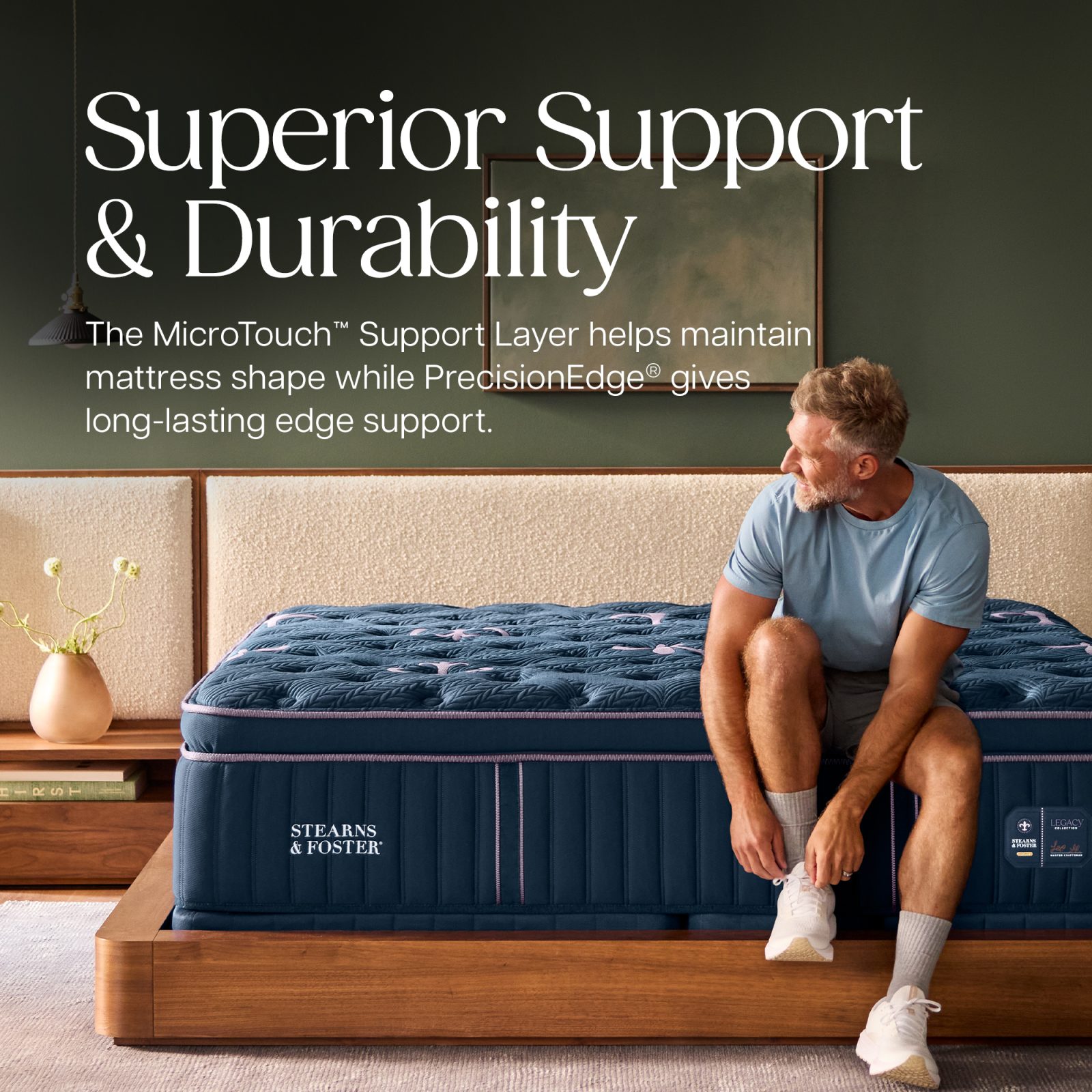 Stearns & Foster Legacy Firm Pillow Top II mattress - photo 7