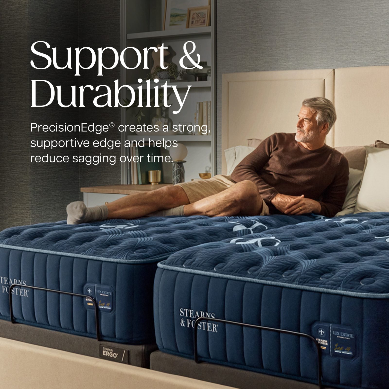 Stearns & Foster Lux Estate Medium Tight Top II mattress - photo 7
