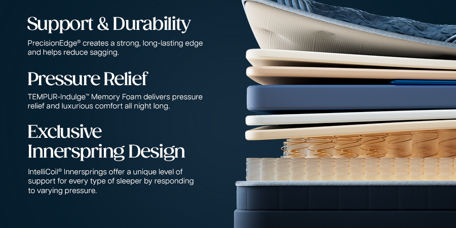 Stearns & Foster Lux Estate Medium Tight Top II - feature 1